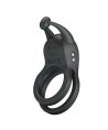 PRETTY LOVE - ANNEAU PÉNIS DOUBLE VIBRANT RECHARGEABLE GOODWIN NOIR