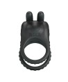 PRETTY LOVE - SINI ANNEAU PÉNIS VIBRANT RECHARGEABLE 10 FONCTIONS NOIR