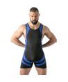 LOCKER GEAR - MONO OPEN ACCESS SINGLET AZUL S