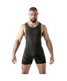 LOCKER GEAR - MONO OPEN ACCESS SINGLET AZUL S