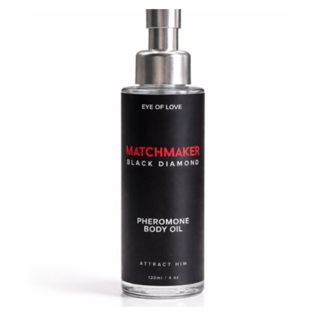 EYE OF LOVE - MATCHMAKER HUILE CORPORELLE AUX PHÉROMONES DE DIAMANT NOIR 120 ML