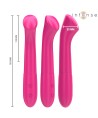 INTENSE - PATY 19 CM FLEXIBLE 10 VIBRATIONS MODÈLE 2 ROSE
