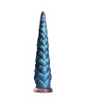 POWER MONSTERS - GODEMICHÉ EN SILICONE TRICOLORE FANTAISIE À TENTACULES ABYSSAUX 46 CM Ø 7 CM