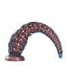 POWER MONSTERS - GODEMICHÉ EN SILICONE TRICOLORE FANTAISIE À TENTACULES ABYSSAUX 46 CM Ø 7 CM