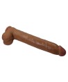 PRETTY LOVE - DANY GODEMICHET FLEXIBLE RÉALISTE AVEC VENTOUSE 36 CM -Ø- 5,6 CM MARRON