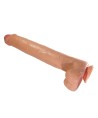 PRETTY LOVE - RAEL GODEMICHET RÉALISTE FLEXIBLE AVEC VENTOUSE 40 CM -Ø- 6 CM MARRON