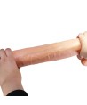 PRETTY LOVE - RAEL GODEMICHET RÉALISTE FLEXIBLE AVEC VENTOUSE 40 CM -Ø- 6 CM MARRON