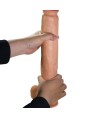 PRETTY LOVE - RAEL GODEMICHET RÉALISTE FLEXIBLE AVEC VENTOUSE 40 CM -Ø- 6 CM MARRON