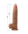 PRETTY LOVE - EVANDER GODEMICHET RÉALISTE FLEXIBLE AVEC VENTOUSE 23 CM -Ø- 4.9 CM