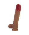 PRETTY LOVE - ORSEN GODEMICHET RÉALISTE EN SILICONE AVEC VENTOUSE 27,7 CM Ø 5 CM