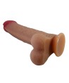 PRETTY LOVE - ORSEN GODEMICHET RÉALISTE EN SILICONE AVEC VENTOUSE 27,7 CM Ø 5 CM