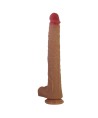 PRETTY LOVE - TERIN PLUS GODEMICHET RÉALISTE EN SILICONE AVEC VENTOUSE 37,6 CM Ø 5,5 CM