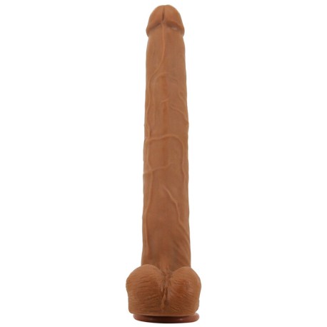 PRETTY LOVE - VIGGO GODEMICHET RÉALISTE DOUX AU TOUCHER 36,5 CM MARRON