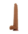 PRETTY LOVE - VIGGO GODEMICHET RÉALISTE DOUX AU TOUCHER 36,5 CM MARRON
