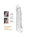 PRETTY LOVE - MANCHON D'EXTENSION DE PÉNIS AJUSTABLE 26 CM Ø 4 CM TRANSPARENT