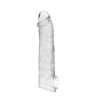 PRETTY LOVE - MANCHON D'EXTENSION DE PÉNIS AJUSTABLE 26 CM Ø 4 CM TRANSPARENT