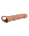 PRETTY LOVE - MANCHON D'EXTENSION PÉNIENNE AJUSTABLE 28 CM Ø 4,5 CM MARRON