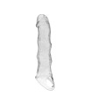 PRETTY LOVE - MANCHON D'EXTENSION PÉNIENNE AJUSTABLE 28 CM Ø 4,5 CM TRANSPARENT