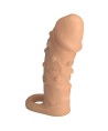 PRETTY LOVE - MANCHON D'EXTENSION PÉNIENNE DORT 14 CM Ø 4 CM NATUREL