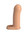 PRETTY LOVE - MANCHON D'EXTENSION PÉNIENNE WOLFRAM 11,5 CM Ø 3,8 CM NATUREL