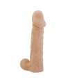 PRETTY LOVE - HARNAIS JOLYON AVEC GODEMICHET FLEXIBLE 22 CM Ø 4,8 CM NATUREL