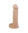 PRETTY LOVE - HARNAIS KASPAR AVEC GODEMICHET FLEXIBLE 21 CM Ø 5 CM NATUREL