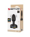 PRETTY LOVE - PLUG ANAL VIBRANT RECHARGEABLE 10 MODES NOIR