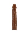 PRETTY LOVE - LEONARDO VIBRATEUR RÉALISTE 20 CM Ø 4 CM MARRON
