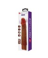 PRETTY LOVE - LEONARDO VIBRATEUR RÉALISTE 20 CM Ø 4 CM MARRON