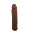 PRETTY LOVE - XERXES MANCHON PÉNIS VIBRANT 22 CM Ø 4,5 CM MARRON