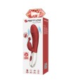 PRETTY LOVE - VIBRATEUR LAPIN EN PLANTES DE ROSE 30 FONCTIONS RECHARGEABLE USB ROUGE