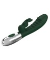PRETTY LOVE - VIBRATEUR LAPIN COQUIN 30 FONCTIONS RECHARGEABLE USB VERT