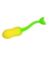 PRETTY LOVE - Å'UF VIBRANT CONTRÃ”LABLE PAR APPLICATION PULSEN 12 FONCTIONS RECHARGEABLE PAR USB VERT-JAUNE