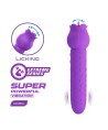 PRETTY LOVE - VIBRATEUR STIMULATEUR ORAL ET CLITORIAL RECHARGEABLE DANNELL VIOLET