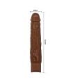 PRETTY LOVE - VIBRATEUR RÉALISTE OWEN 22,5 CM Ø 4,5 CM MARRON