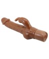 PRETTY LOVE - ELLISON VIBRATEUR LAPIN RÉALISTE 22,6 CM Ø 4,2 CM MARRON