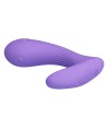 PRETTY LOVE - ANDROMEDA VIBRATEUR À DOUBLE STIMULATION RECHARGEABLE VIOLET