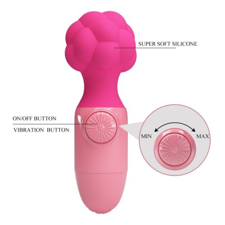 PRETTY LOVE - ANWEN MINI MASSEUR ROSE