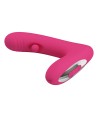 PRETTY LOVE - DUDEN VIBRATEUR EN SILICONE RECHARGEABLE 12 MODES DE VIBRATION ET 3 MODES DE BASCULE ROSE