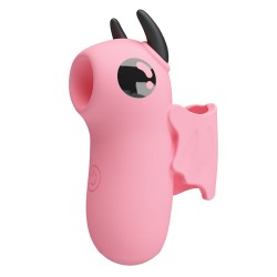 PRETTY LOVE - STIMULATEUR DE DOIGTS RECHARGEABLE MAGIC DEVIL ROSE