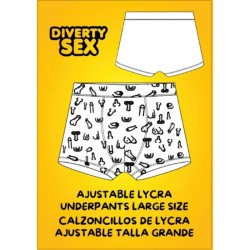 DIABLO PICANTE - SOUS-VÊTEMENTS POUR PÉNIS GRANDE TAILLE