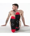 LOCKER GEAR - FULL MILITARY KNEE HIGH SOCKS AZUL TALLA ÚNICA