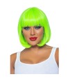 LEG AVENUE - PERRUQUE BOB FLUORESCENTE VERT FLUO