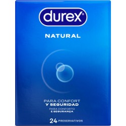 DUREX - PRÉSERVATIFS NATURELS 24 UNITÉS