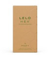LELO - HEX BOÎTE DE PRÉSERVATIFS BIOLOGIQUES 12 UNITÉS