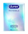 DUREX - PRÉSERVATIFS ULTRA FINS INVISIBLES 24 UNITÉS