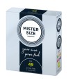MISTER SIZE - PRÉSERVATIF TAILLE S 49 MM (3 UNITÉS)