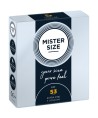 MISTER SIZE - PRÉSERVATIF TAILLE M 53 MM (3 UNITÉS)