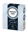 MISTER SIZE - PRÉSERVATIF TAILLE M 53 MM (3 UNITÉS)