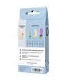 MISTER SIZE - KIT DE TEST&nbsp;: 3 PRÉSERVATIFS DE TAILLES DIFFÉRENTES + MÉLANGE À POINTS